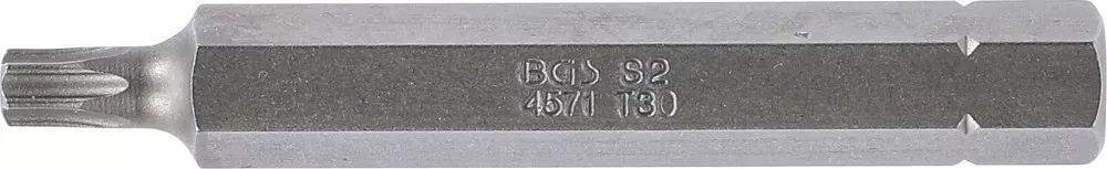 Grąžtas BGS Atsuktuvo antgalis - T30 antgalis, Torx, - 3/8" tvirtinimas - 75 mm ilgis