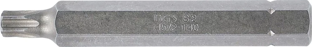 Grąžtas Bgs Technic Antgalis | ilgis 75 mm | 10 mm (3/8") storis | T-Star (Torx) T40 (4572)