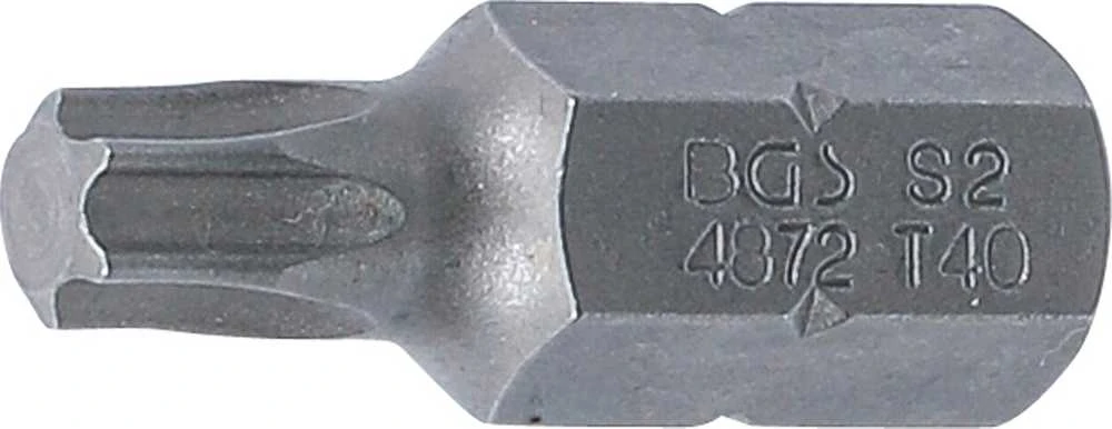 Grąžtas BGS Atsuktuvo antgalis - T40 antgalis ,Torx, - 3/8" tvirtinimas - 30 mm ilgis