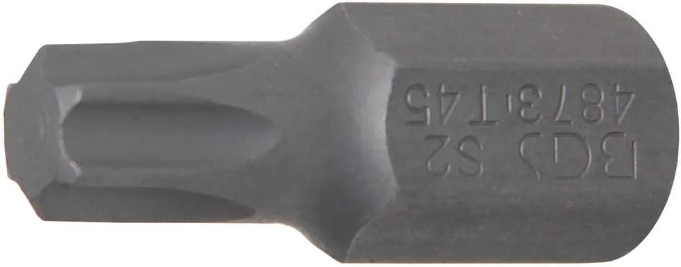 Grąžtas Bgs Technic Antgalis | ilgis 30 mm | 10 mm (3/8") storis | T-Star (Torx) T45 (4873)