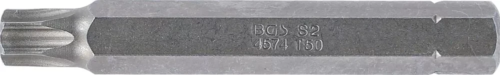 Grąžtas BGS Atsuktuvo antgalis - T50 antgalis, „Torx“, - 3/8" tvirtinimas - 75 mm ilgis