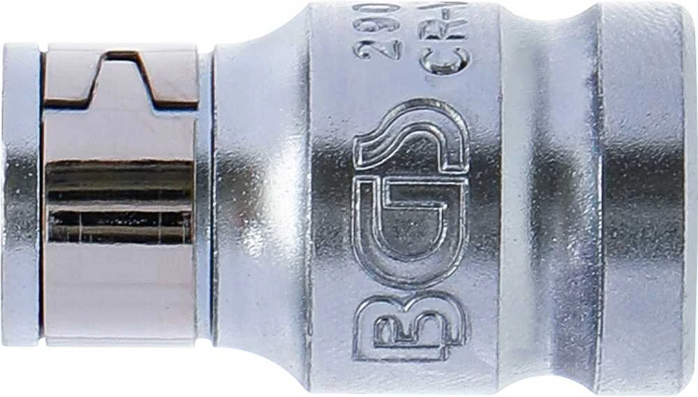 Grąžtas Bgs Technic Adapteris su tvirtinimo rutuliu | 12,5 mm (1/2") - vidinis šešiakampis 10 mm (3/8") (290)
