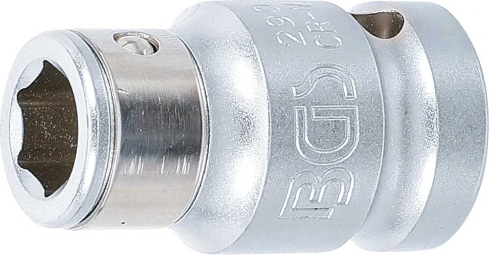 Grąžtas Bgs Technic Adapteris su tvirtinimo rutuliu | 12,5 mm (1/2") - vidinis šešiakampis 10 mm (3/8") (290)