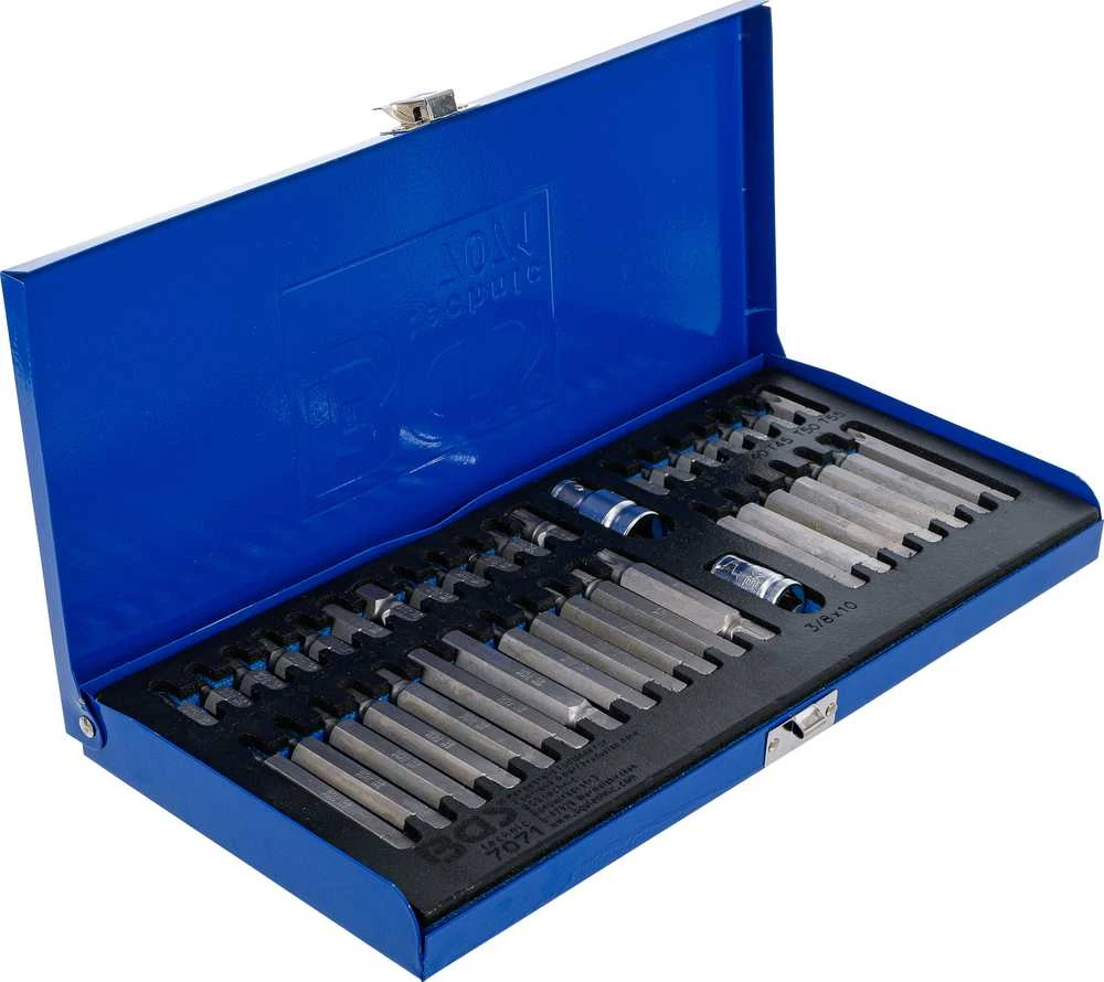 Grąžtas Bgs Technic Kombinuotas HEX, T-Star ir XZN bitų rinkinys 40 vnt. (7071)