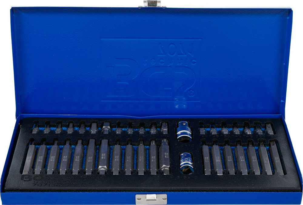 Grąžtas Bgs Technic Kombinuotas HEX, T-Star ir XZN bitų rinkinys 40 vnt. (7071)