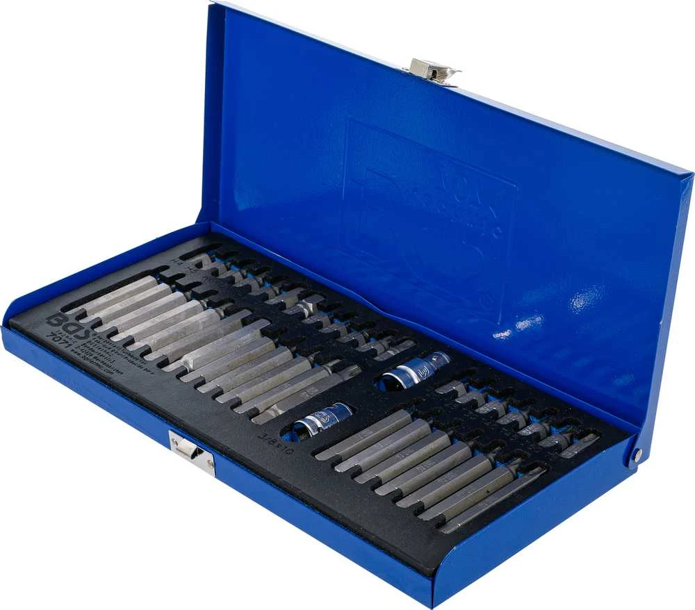 Grąžtas Bgs Technic Kombinuotas HEX, T-Star ir XZN bitų rinkinys 40 vnt. (7071)