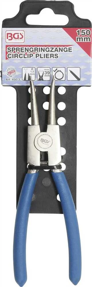 BGS Išorinės žiedų nuėmimo replės – 150 mm