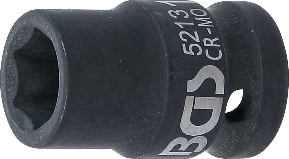 Bgs Technic Galvutė smūginė šešiakampė | 12,5 mm (1/2") | 13 mm (5213)