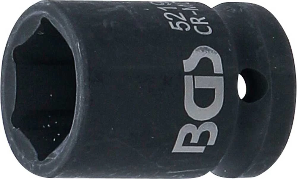 Bgs Technic Galvutė smūginė šešiakampė | 12,5 mm (1/2") | 19 mm (5219)