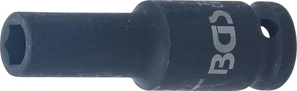 Bgs Technic Galvutė smūginė šešiakampė ilga | 12,5 mm (1/2") | 10 mm (7210)