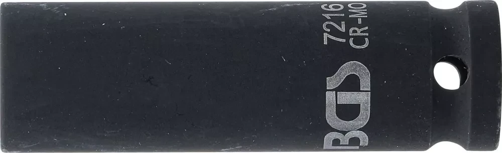 Bgs Technic Galvutė smūginė šešiakampė ilga | 12,5 mm (1/2") | 16 mm (7216)