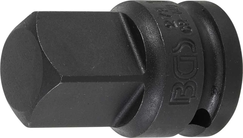 Grąžtas Bgs Technic Smūginis adapteris | vidinis kvadratas 12,5 mm (1/2") - išorinis kvadratas 20 mm (3/4") (279)
