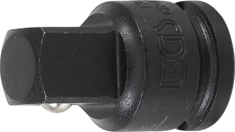 Grąžtas Bgs Technic Smūginis adapteris | vidinis kvadratas 10 mm (3/8") - išorinis kvadratas 12,5 mm (1/2") (174)