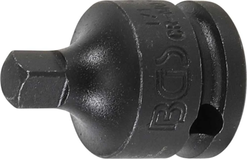 Grąžtas Bgs Technic Smūginis adapteris | vidinis kvadratas 10 mm (3/8") - išorinis kvadratas 6.3 mm (1/4") (171)