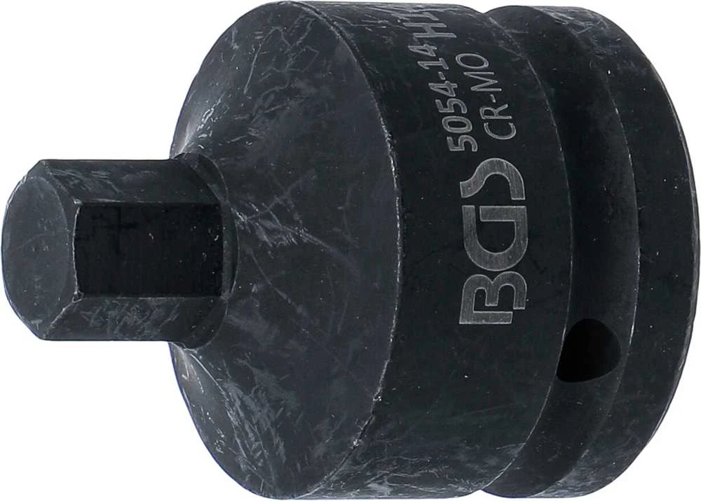 Grąžtas Bgs Technic Antgalis smūginis | 20 mm (3/4") | hex šešiakampis 14 mm (5054-14)