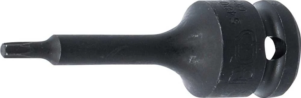 Grąžtas BGS Smūginis antgalis - T25 antgalis, Torx, - 1/2" tvirtinimas - 75 mm ilgis