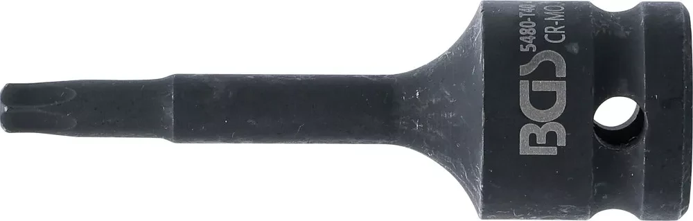 Grąžtas Bgs Technic Antgalis smūginis | 12,5 mm (1/2") | T-star (Torx) T40 (5480-T40)