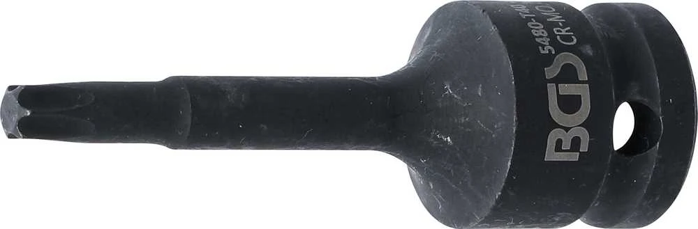 Grąžtas Bgs Technic Antgalis smūginis | 12,5 mm (1/2") | T-star (Torx) T40 (5480-T40)