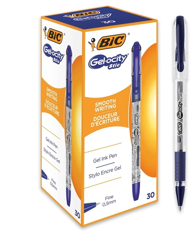 Bic Gelinis rašiklis Gel-Ocity Stic 0.5 mm, mėlynas, 1 vnt.