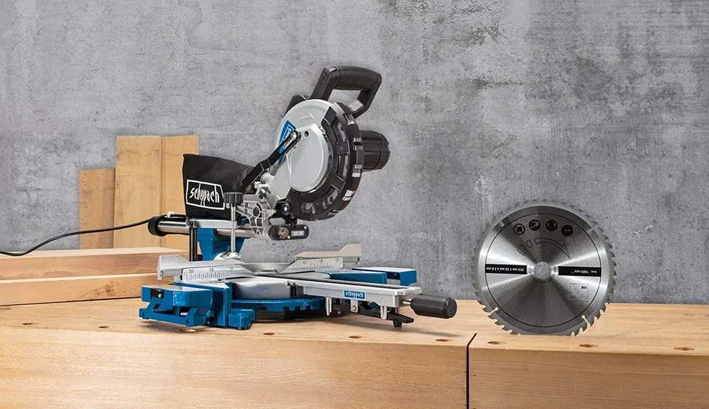 Scheppach Skersinio pjovimo staklės HM 216 + papildomas diskas