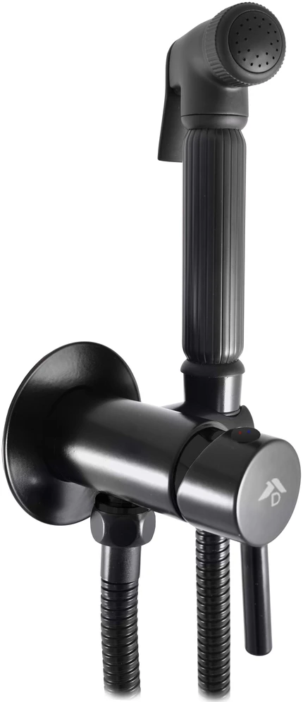 Domoletti Carruzzo juodas matte bidet faucet