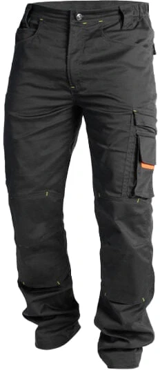 Bikses Sara Workwear Actiflex, melna krās., 58 dydis