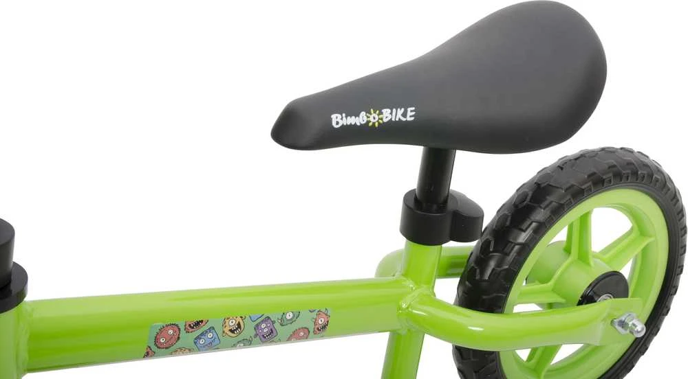 Bimbo_ Bike Balansinis dviratis Bottari Monsters 75811, žalias, 10”