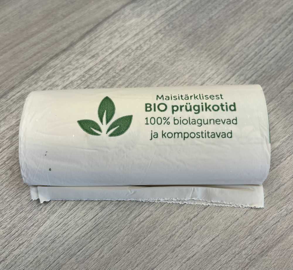 Bio kompostuojami šiukšlių maišai Okko, 10 l, 10 vnt.