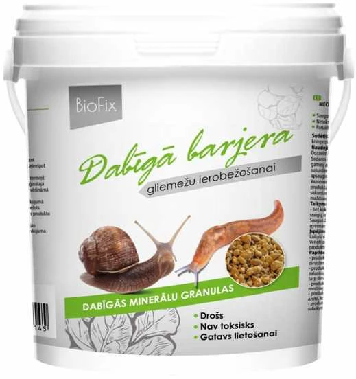 BIOFIX natūralus mechaninis barjeras nuo sraigių ir šliužų 1,5kg