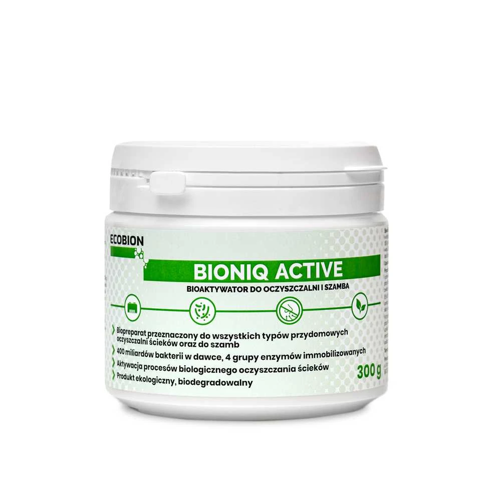Ecobion Biopreparatas valymo įrenginiams BioniQ Active 0.3kg
