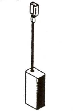 Haushalt Angliniai šepetėliai 30-06-019-H, 5 x 8 x 17,5 mm, 2 vnt