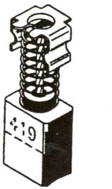 Haushalt Angliniai šepetėliai 30-00-419-H, 6 x 9 x 13,5 mm, 2 vnt