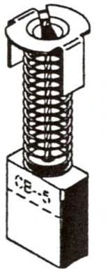 Haushalt Anglinis šepetėlis 30-00-005-H, 6,5 x 13,5 x 18 mm, 2 vnt