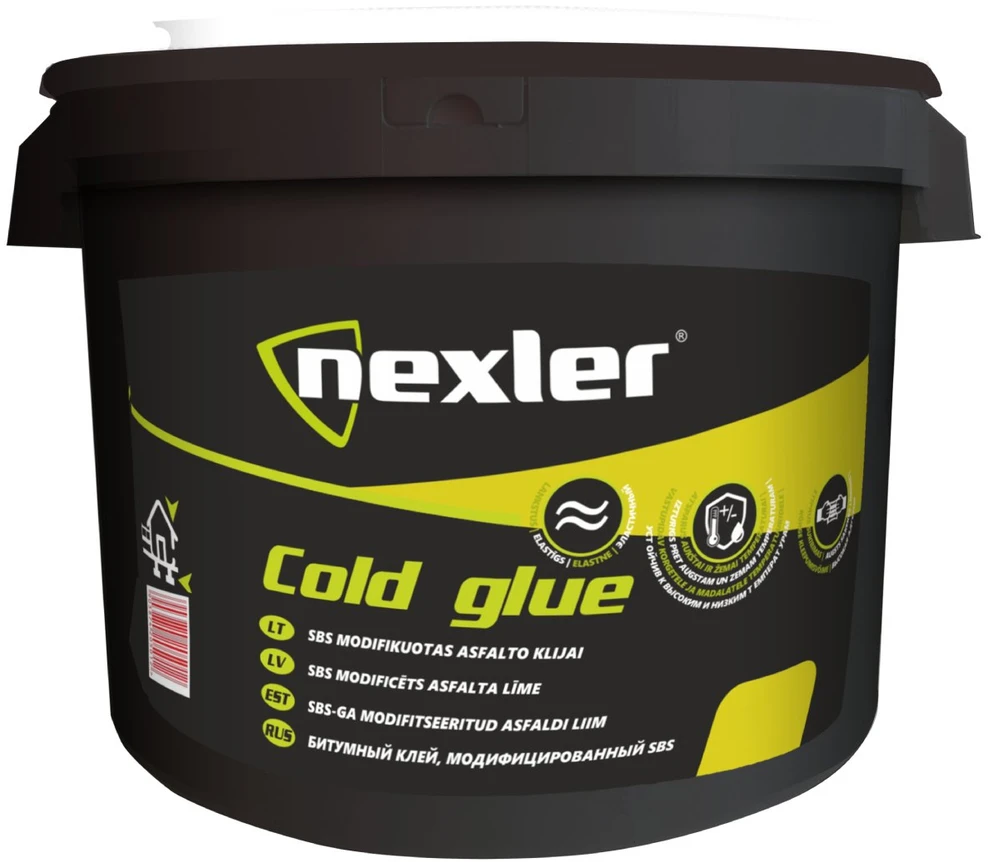 Bitumo-kaučiuko 5kg Nexler Cold-Glue klijai