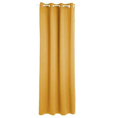 Blackout aizkari Atmosphera BLACKOUT 103859R, sinepju, 140 cm x 260 cm
