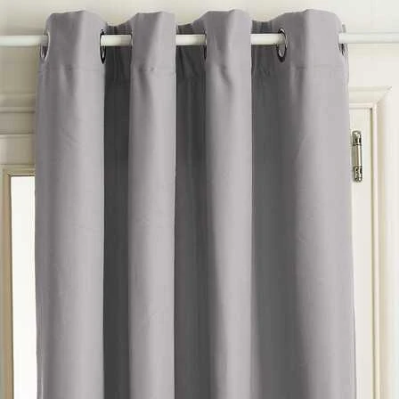 Blackout aizkari Atmosphera ISA THERMO 172412D, krēmkrāsa/pelēka, 140 cm x 260 cm