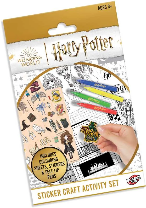 BLADEZ HARRY POTTER Lipdukų veiklos rinkinys