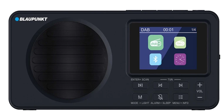 BLAUPUNKT Radijas DR6BK DAB+/FM MELNS