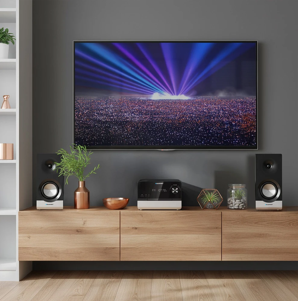 Muzikinis centras BLAUPUNKT MS40.2BT MIKRO SISTĒMA MELNA