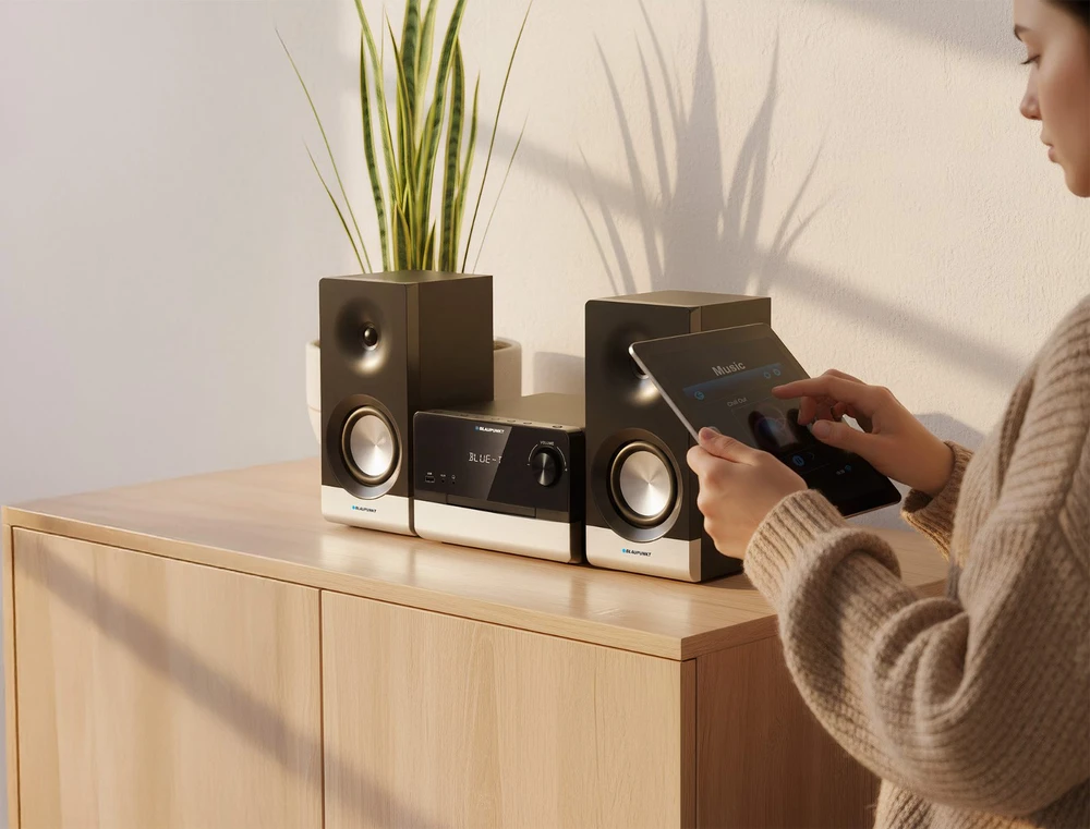 Muzikinis centras BLAUPUNKT MS40.2BT MIKRO SISTĒMA MELNA