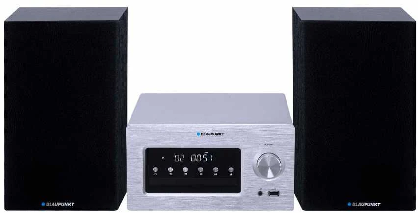 Muzikinis centras Garsiakalbis - Blaupunkt MS70BT 140W Laidinis ir Belaidis Juodas/Pilkas