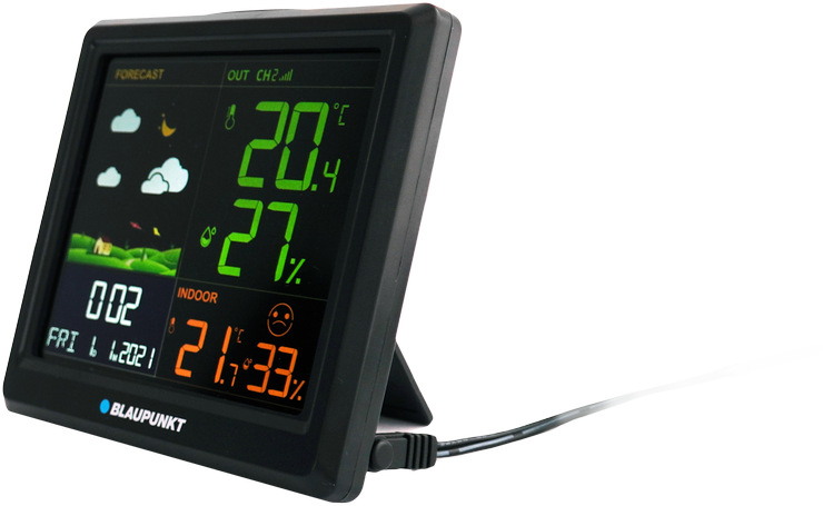 Blaupunkt meteorologinė stotis WS25BK juodas