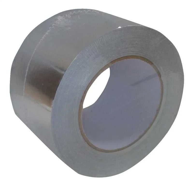 Blīvēšanas lente ar alumīnija foliju pārsegtiem izolācijas materiāliem Facot, 50 m x 75 mm