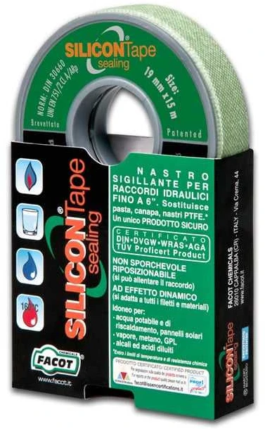 Blīvēšanas lente ūdensvadam/vītnēm Facot, 15 m x 19 mm