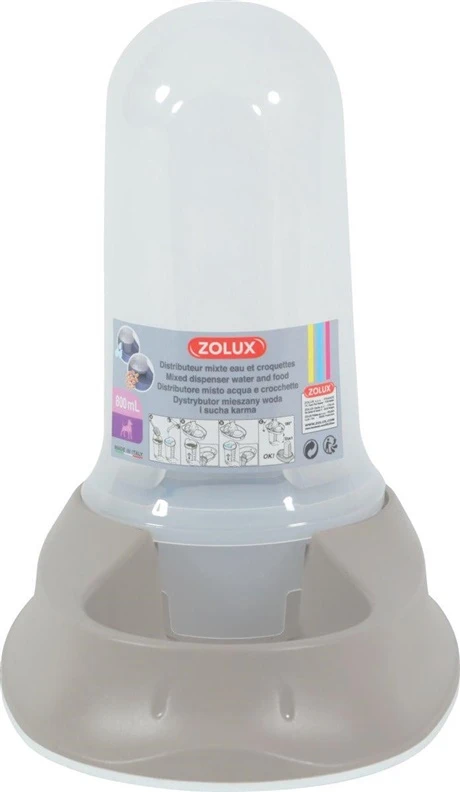 Stefanplast Dubenėlis maitinimui Zolux NO SLIP, 0.8 l