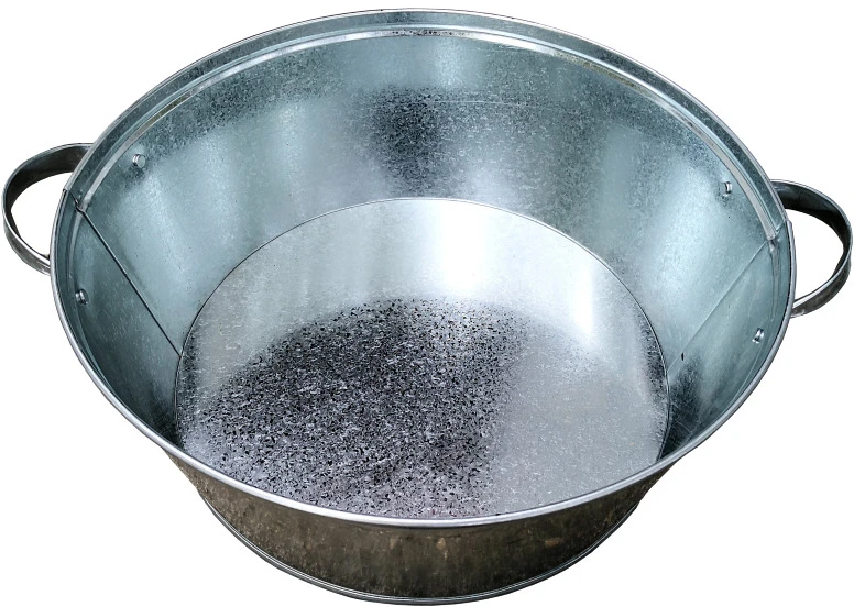 Dubuo, metalinis, 13 l, 40 x 47 cm, cinkas