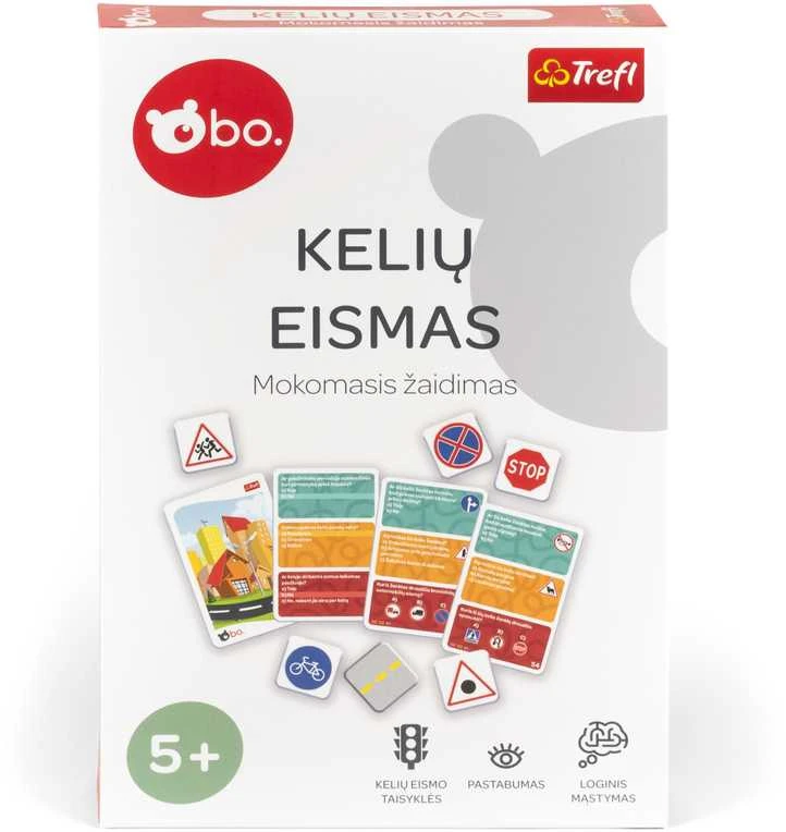 bo. Mokomasis žaidimas „Kelių eismas“, lietuvių k.