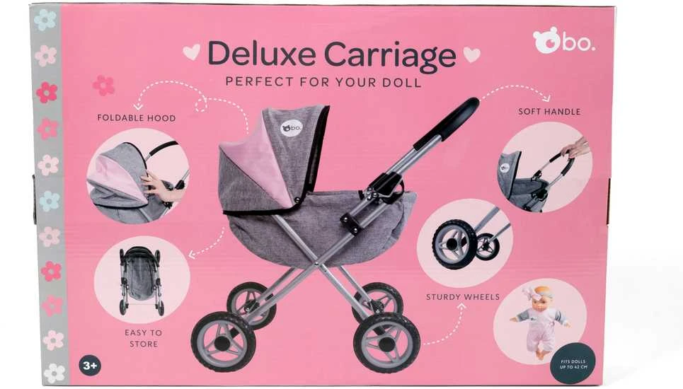 Bo. Deluxe lėlių vežimėlis
