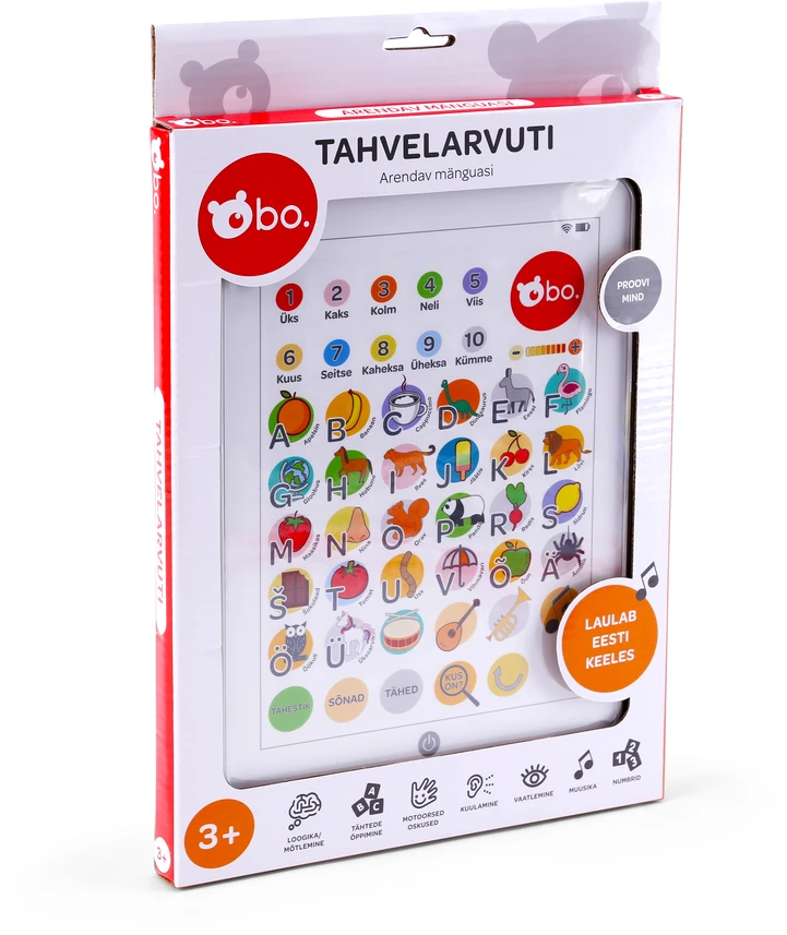 bo. Educational Planšetė, in Estonian language