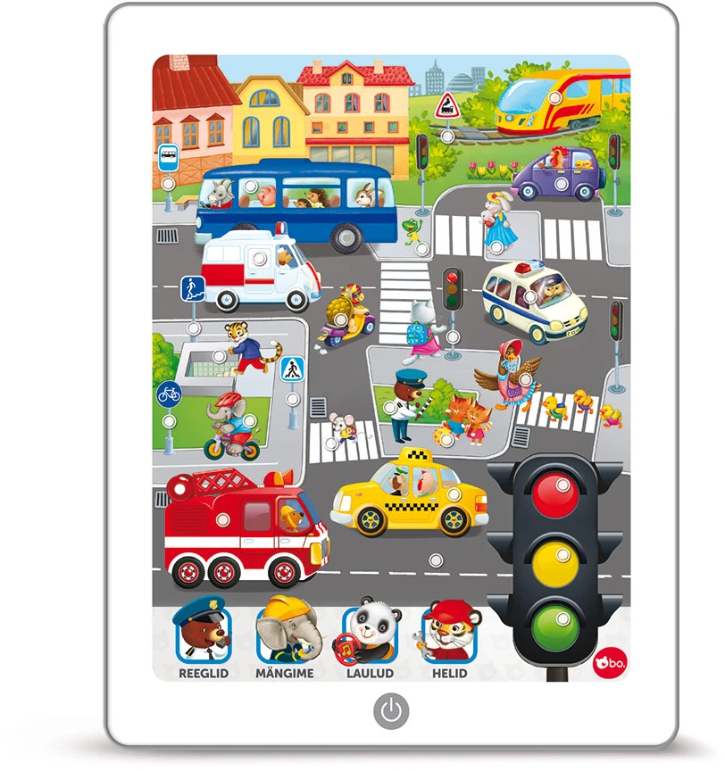 bo. Educational tablet "Traffic" ,In Estonian lang.,